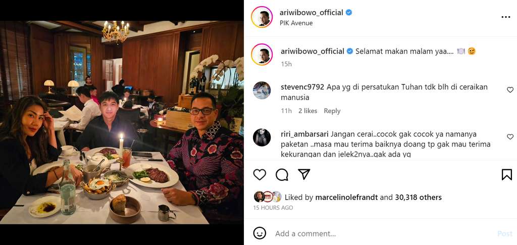 Unggahan Ari Wibowo