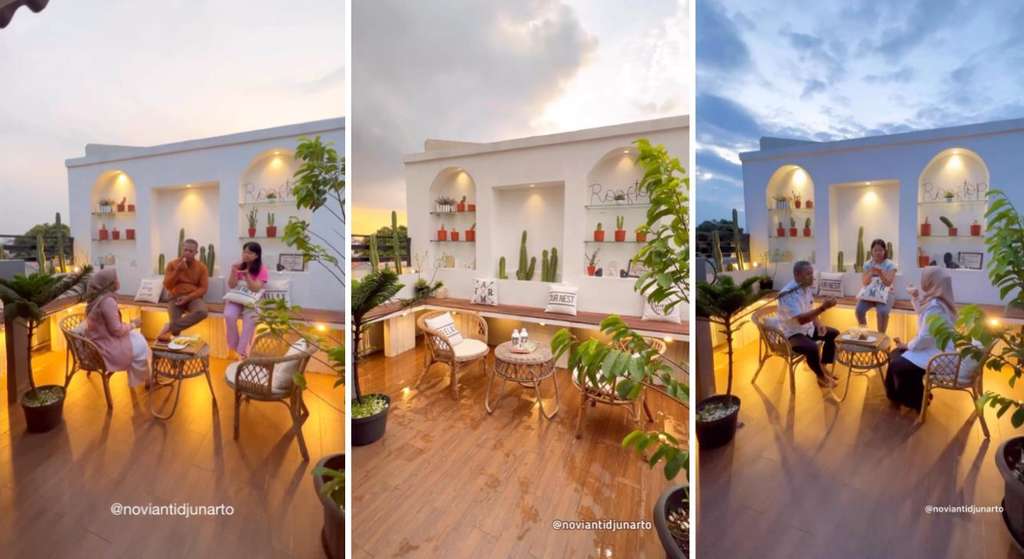 Menabung 11 tahun akhirnya bisa punya rumah mewah bak istana.