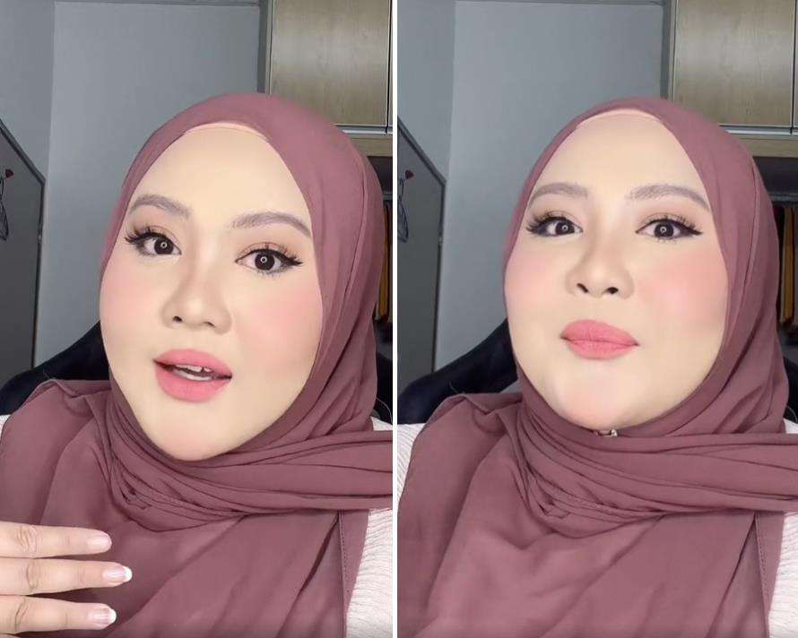 Makeup dempul super tebal tapi hasilnya mengejutkan.