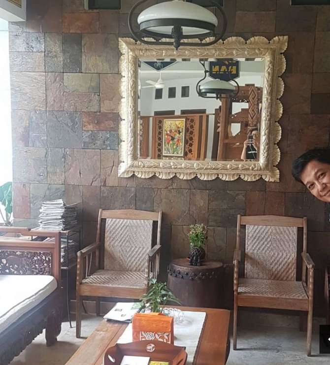 Potret rumah mendiang Maura Magnalia