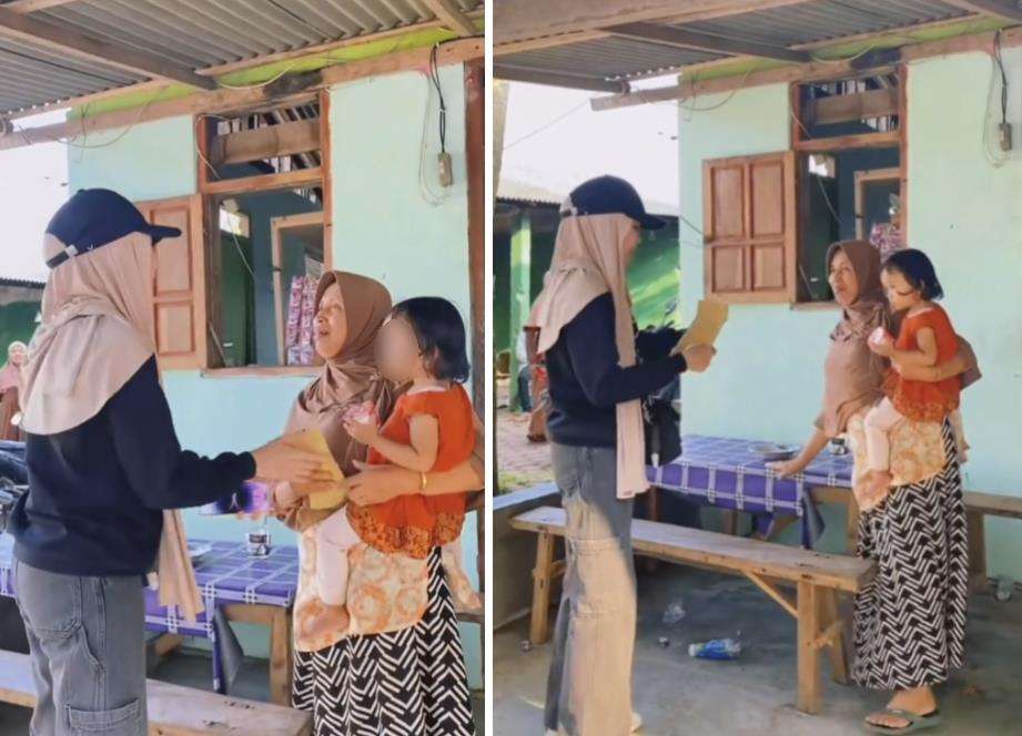 Aksi Bu Dendy yang dulu viral sawer wajah pelakor dengan uang.