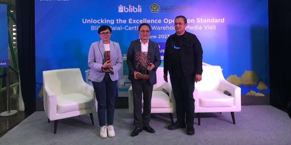 Jadi Ekosistem Omnichannel Halal Pertama, Dua Gudang Blibli Sudah Disertifikasi BPJPH