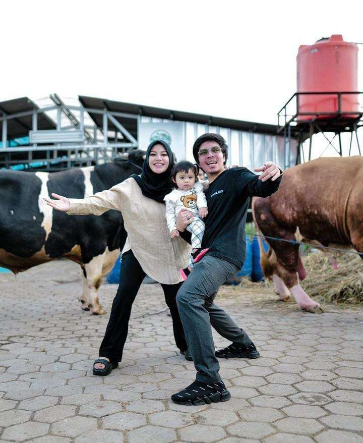 Potret Hewan Kurban Atta dan Aurel
