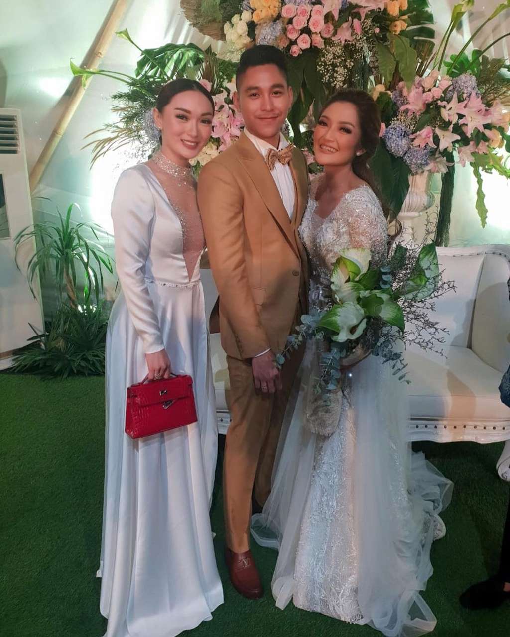Zaskia Gotik di pernikahan Sibad