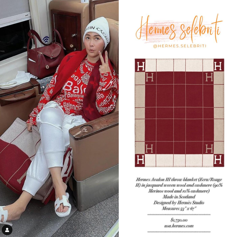 Instagram @hermes.selebriti