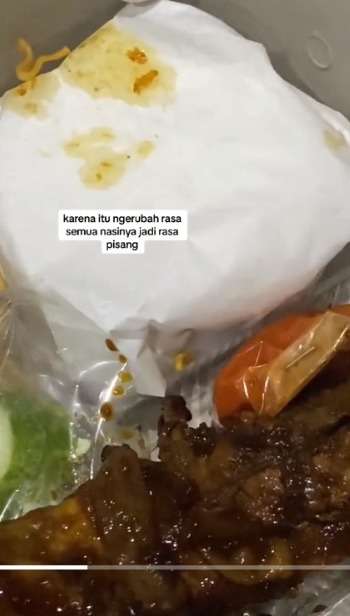Sering Bikin Jengkel, Ternyata ini Penyebab Nasi Kotak Berubah Rasa Karena Pisang