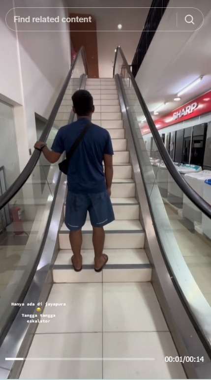Cuma Ada di Indonesia, Tangga Unik Mirip Eskalator Sering Buat Orang Terkecoh Saat Melihatnya