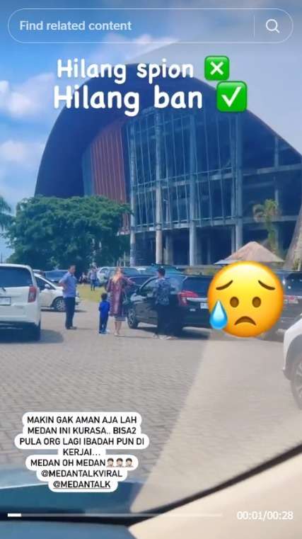 Bukan Lagi Spion, Aksi Maling Nyuri Onderdil Mobil ini Diluar Nalar