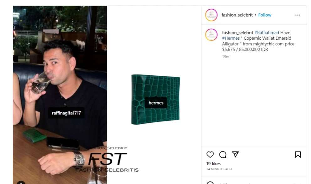 Instagram @fashion_selebrit