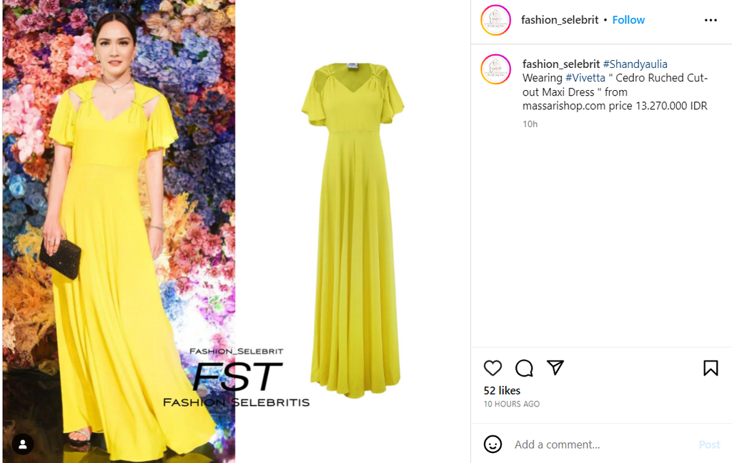 Instagram @fashion_selebrit