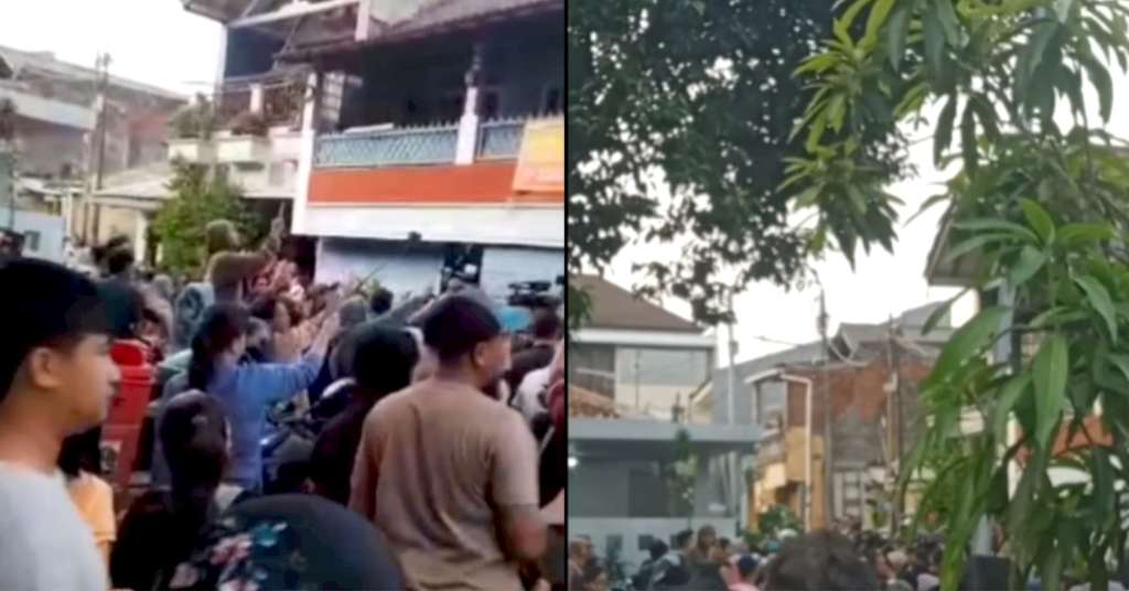 Rumah Dewi Perssik dikepung warga