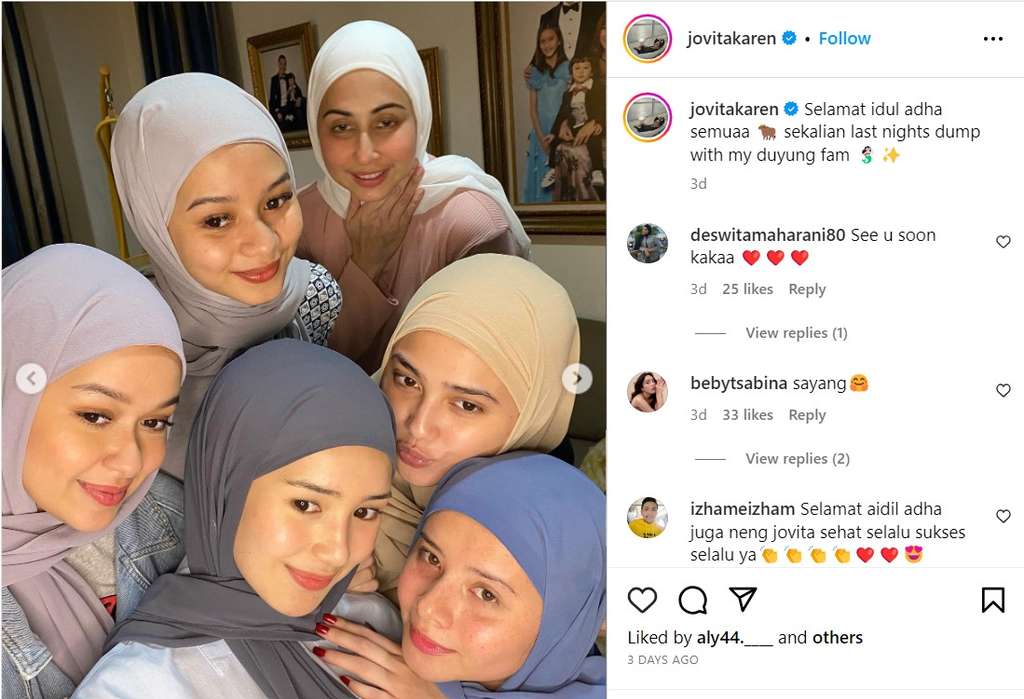 Penampilan Rebecca Klopper berhijab