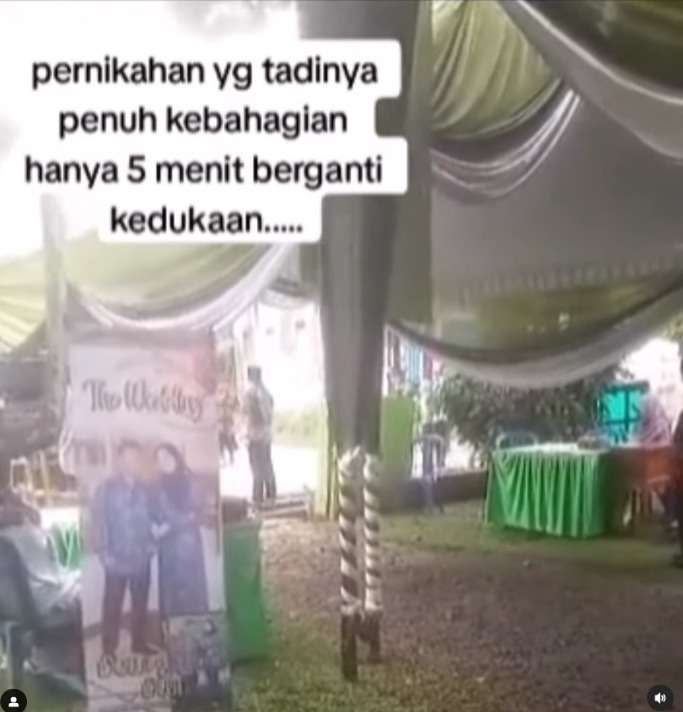 Kisah Dwi Pengantin Wanita Meninggal Dunia Usai Ijab Kabul, Janur Kuning Berubah Jadi Bendera Kuning