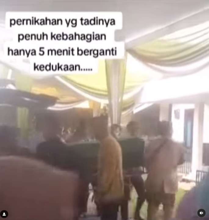 Kisah Dwi Pengantin Wanita Meninggal Dunia Usai Ijab Kabul, Janur Kuning Berubah Jadi Bendera Kuning