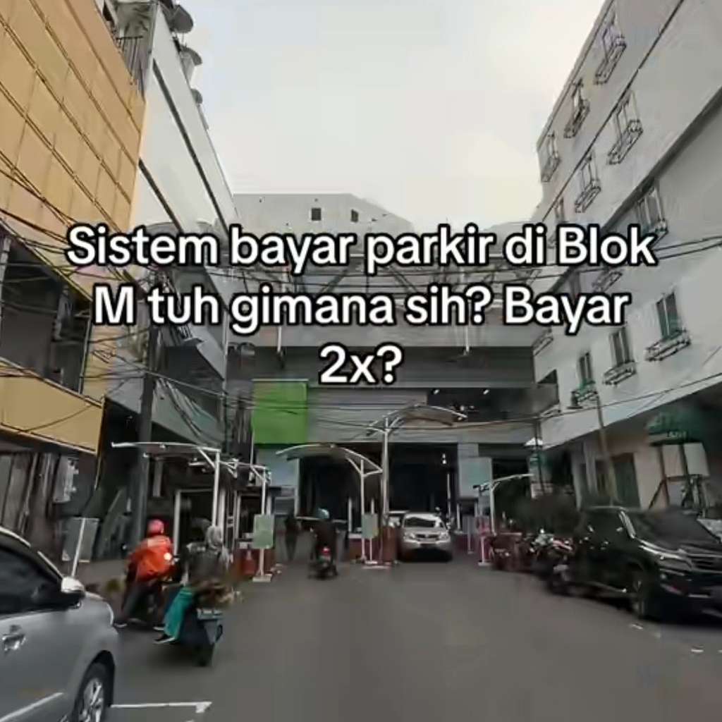 Pengunjung Sambat Bayar Parkir Dobel saat ke Blok M, Pengelola Jasa Parkir Langsung Ditegur Dishub