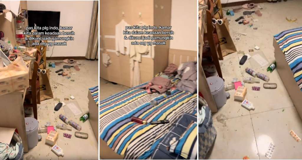 Ditinggal 3 tahun karena Covid, kamar asrama di China penuh kotoran tikus.