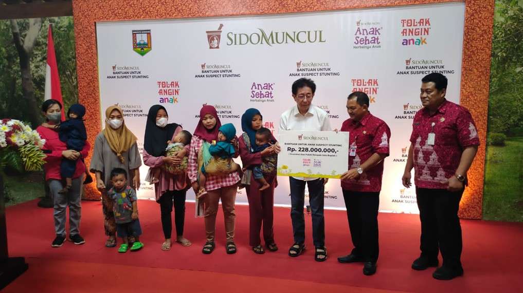 Dukung Penanganan Stunting, Sido Muncul Salurkan Bantuan Rp228 Juta di Kabupaten Semarang