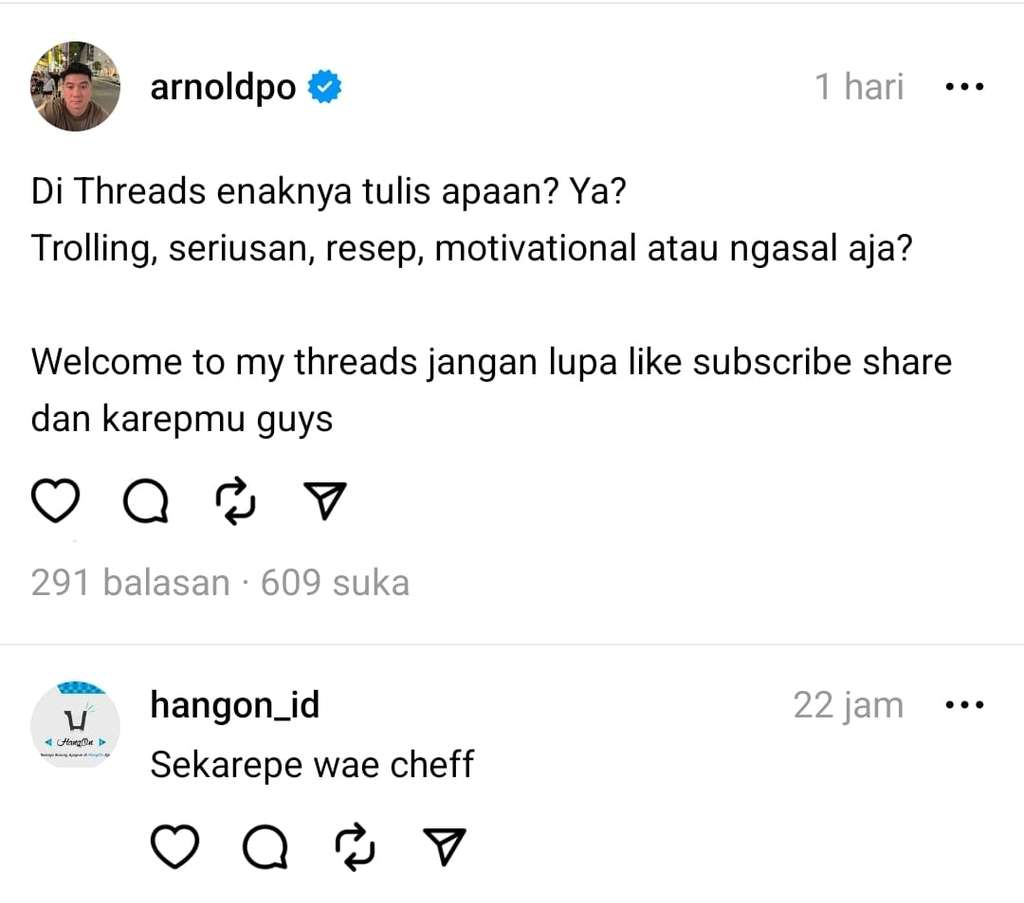 Thread  Chef Arnold