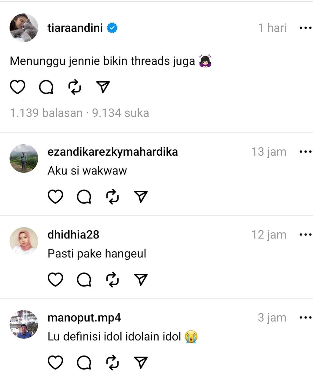 Thread Tiara Andini