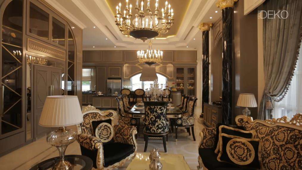 Rumah mewah Datuk Aliff Syukri 'Upin Ipin' bak istana.