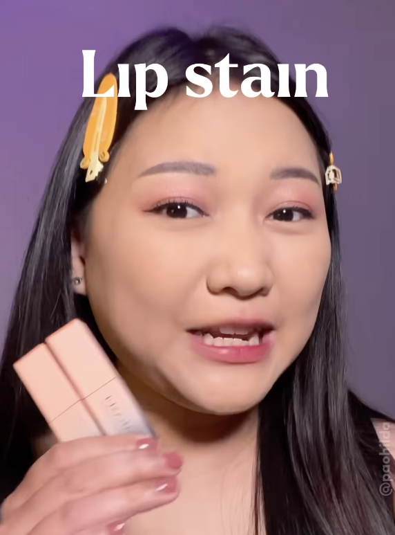 Memakai Lip Stain