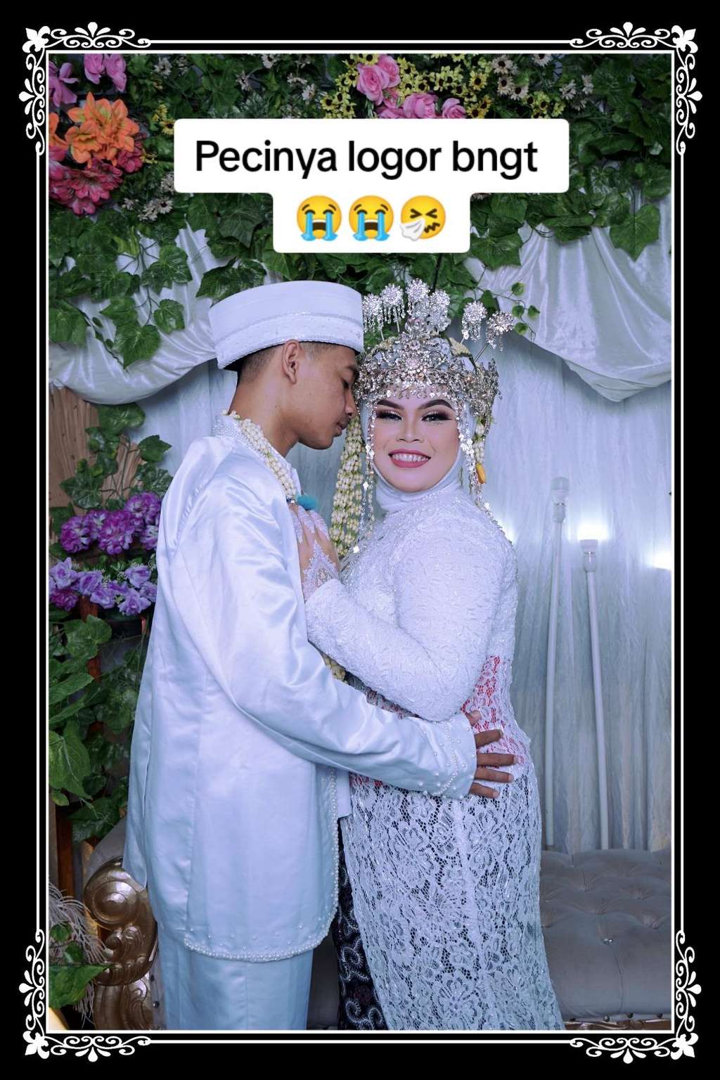 Momen gagal dan absurd potret pernikahan gara-gara nawar harga MUA dan fotografer.
