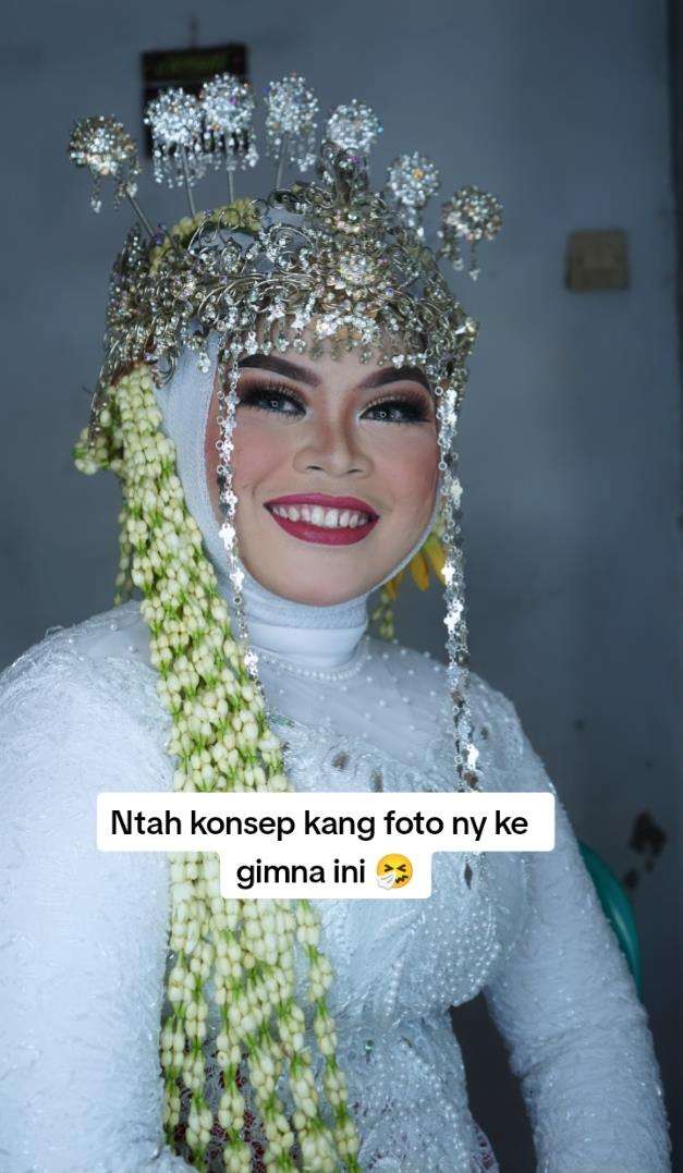 Momen gagal dan absurd potret pernikahan gara-gara nawar harga MUA dan fotografer.