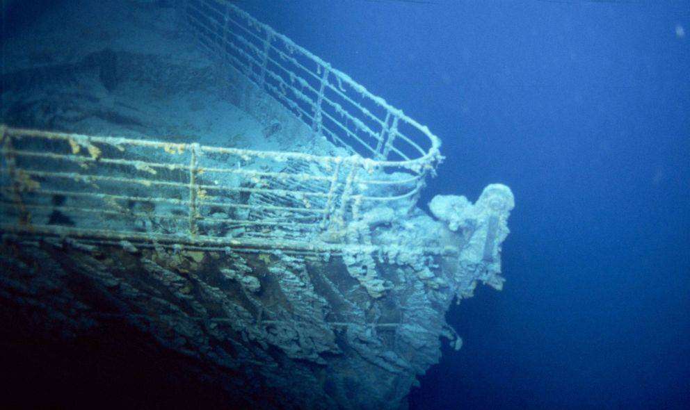Bangkai kapal Titanic di kedalaman 3.800 meter di bawah laut
