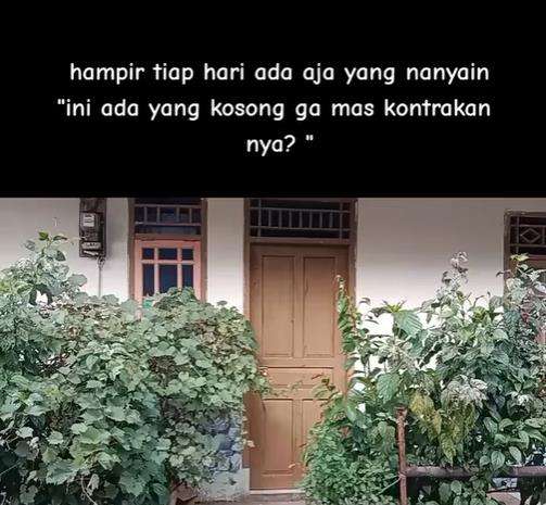 Desain rumah unik kamarnya di luar hingga dikira kontrakan.