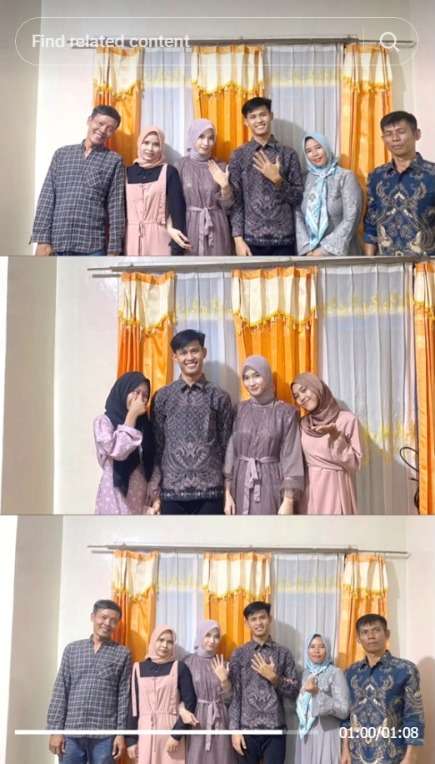 Momen Lamaran Sederhana Tanpa Dekor dan MUA, Terasa Kehangatan Pertemuan Dua Keluarga