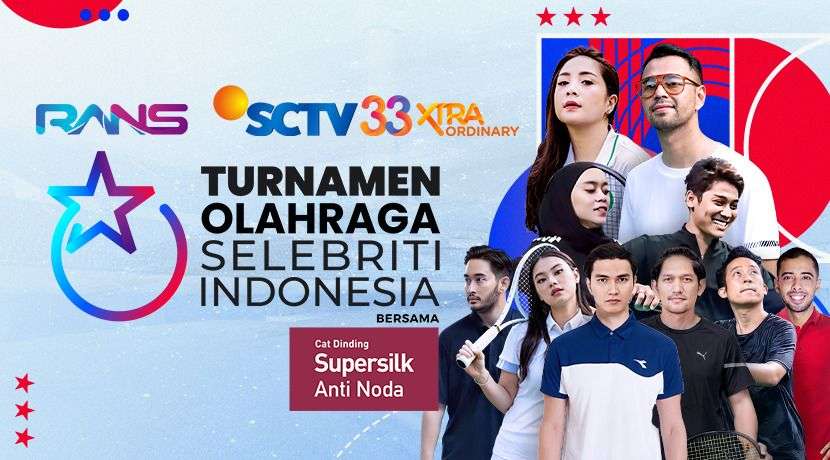 Turnamen Olahraga Selebriti Indonesia Bersama Supersilk Anti Noda