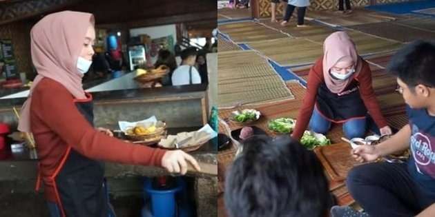 Potret Kesederhanaan Lesti Kejora, Main di Sawah dan Empang saat Pulang Kampung
