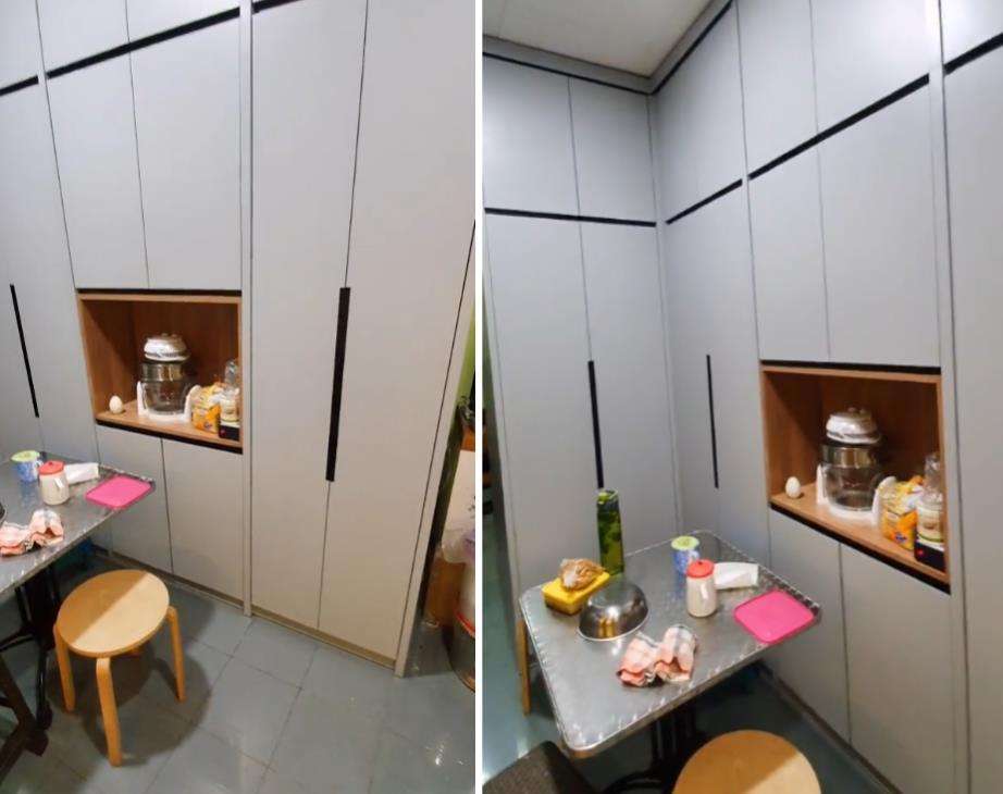 Makeover dapur mama yang semrawut dan berantakan jadi cantik estetik.