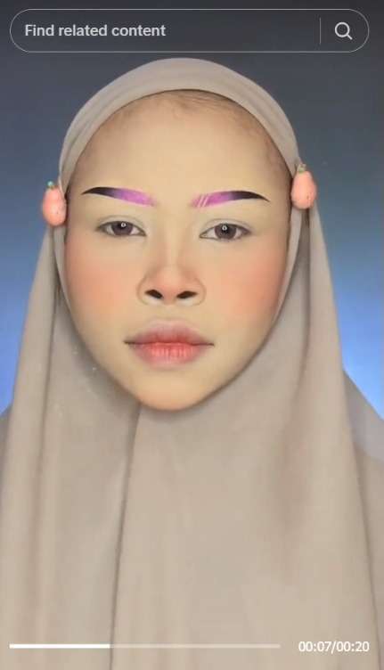 Transisi Makeup Bikin Melongo, Detail Eyelooknya Keren Diluar Nalar!