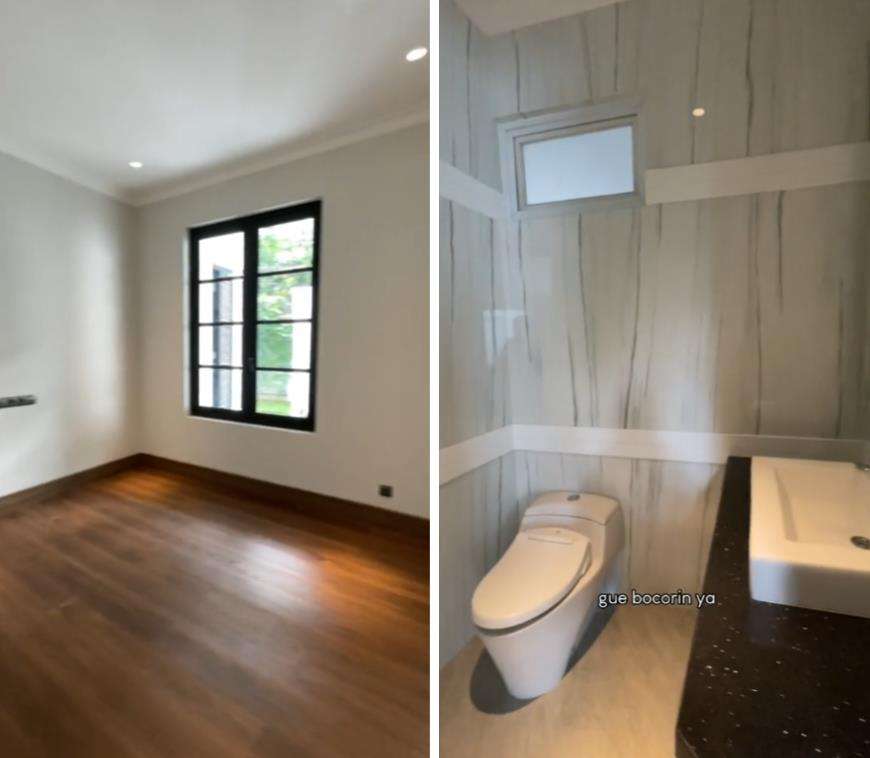 Rumah mewah dan luas seharga 43 miliar bonus lift.