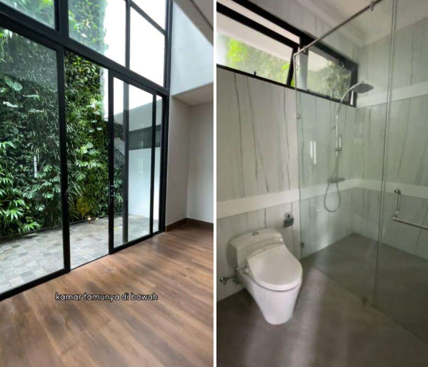 Rumah mewah dan luas seharga 43 miliar bonus lift.