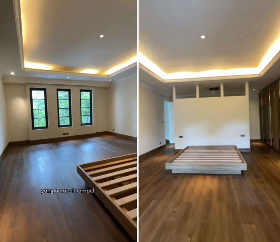 Rumah mewah dan luas seharga 43 miliar bonus lift.
