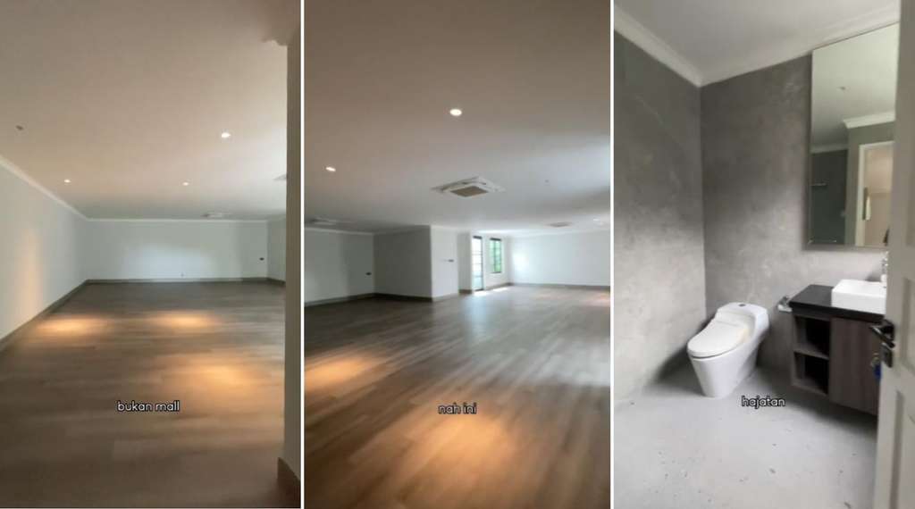 Rumah mewah dan luas seharga 43 miliar bonus lift.