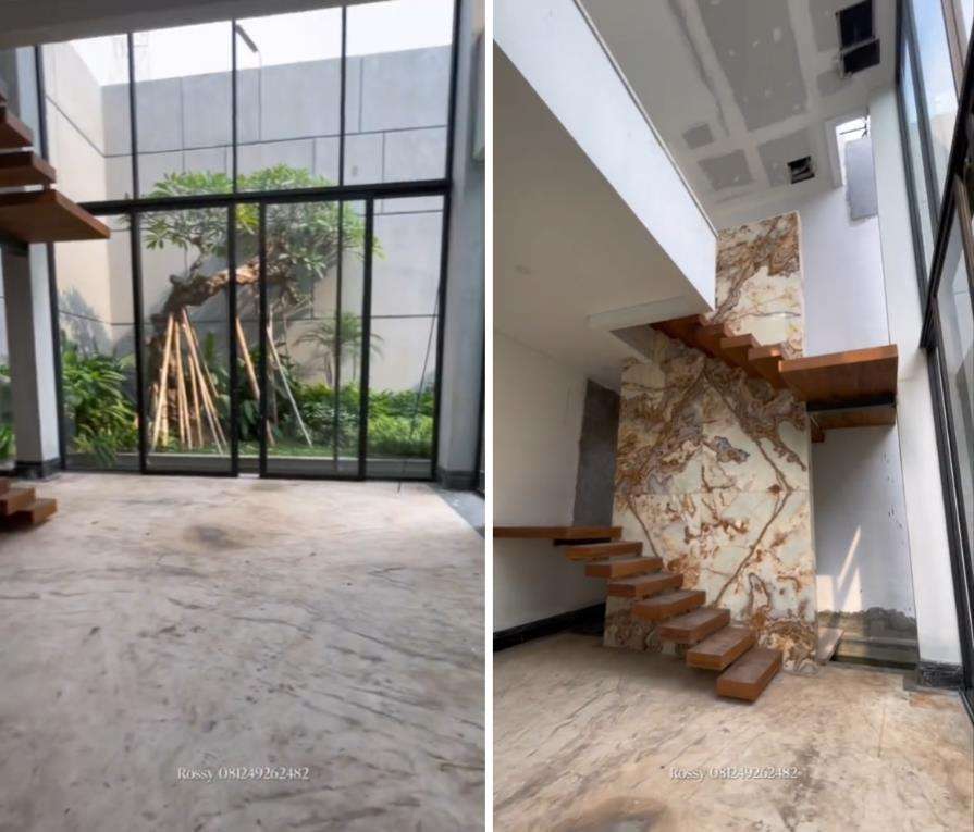 Rumah mewah di Pondok Indah, atapnya luas bisa buat hajatan.