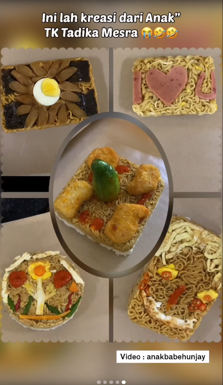 Momen Siswa Adu Mekanik Bekal Sekolah, Makan Bareng di Pojok Kelas Bikin yang Lihat Bernostalgia
