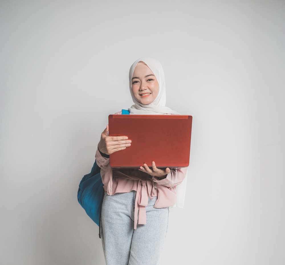 Hijab putih