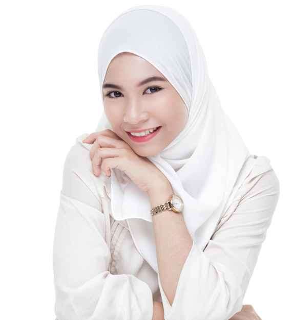 Hijab putih