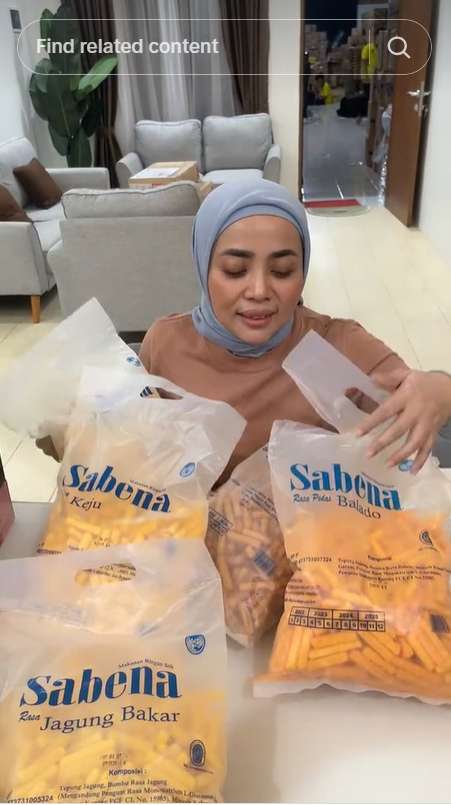 Muzdalifah jualan di Tiktok