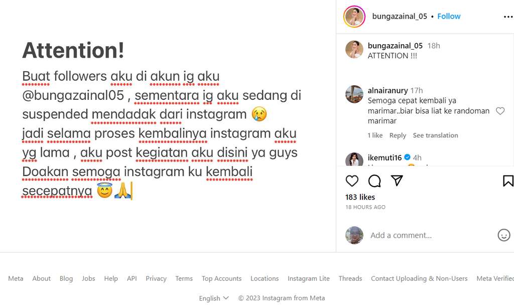 Unggahan Bunga Zainal