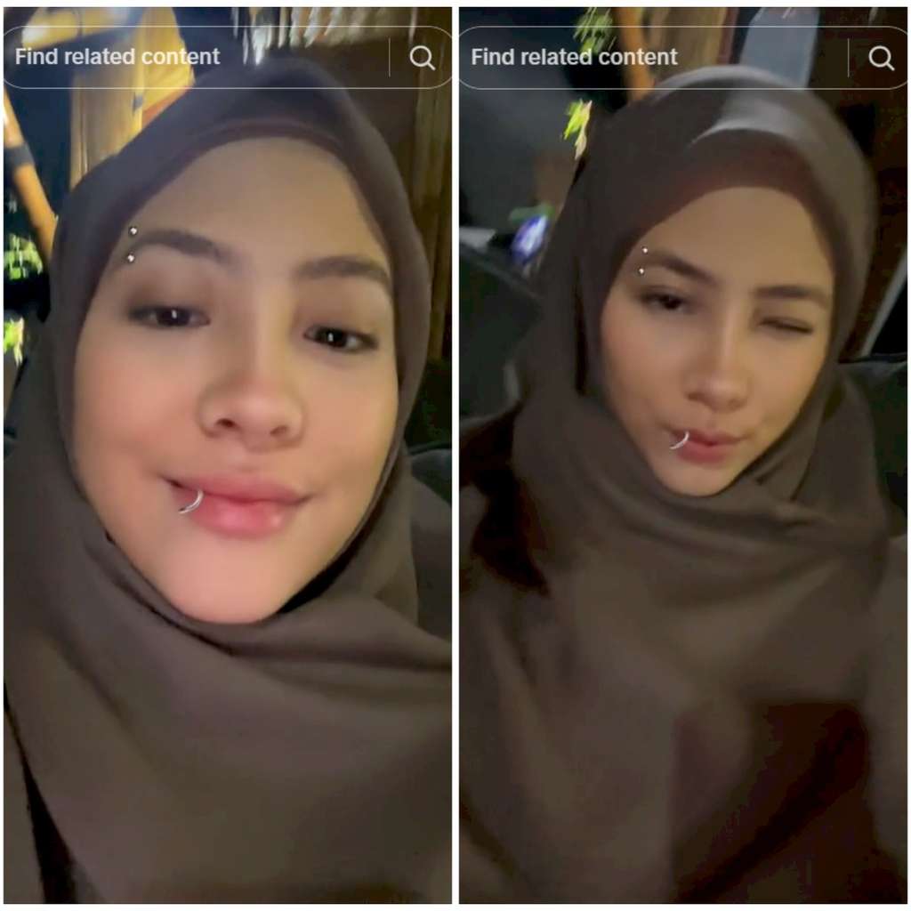 Penampilan Zara berhijab