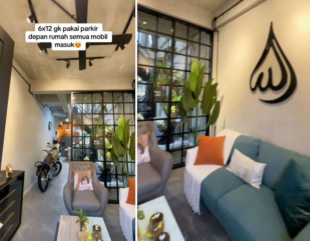 Desain rumah anti-ribut masalah parkir mobil dengan tetangga.