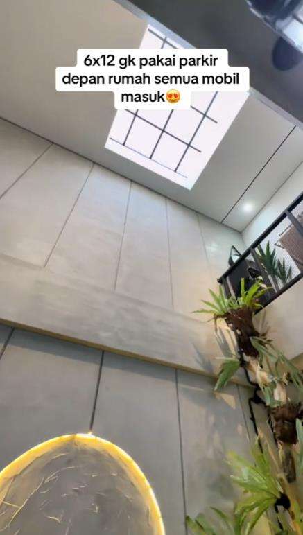 Desain rumah anti-ribut masalah parkir mobil dengan tetangga.