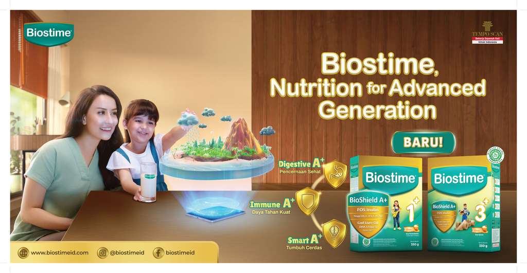 Dengan Formula BioShield A+, Biostime Siap Bantu Pemenuhan Nutrisi dan Proses Pertumbuhan Si Kecil