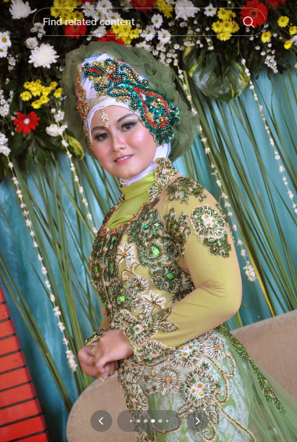 Bongkar Foto Nikahan Jadul, Model Hijab Warna Tabrakan Menjulang Tinggi Dipenuhi Aksesoris Keren Pada Masanya