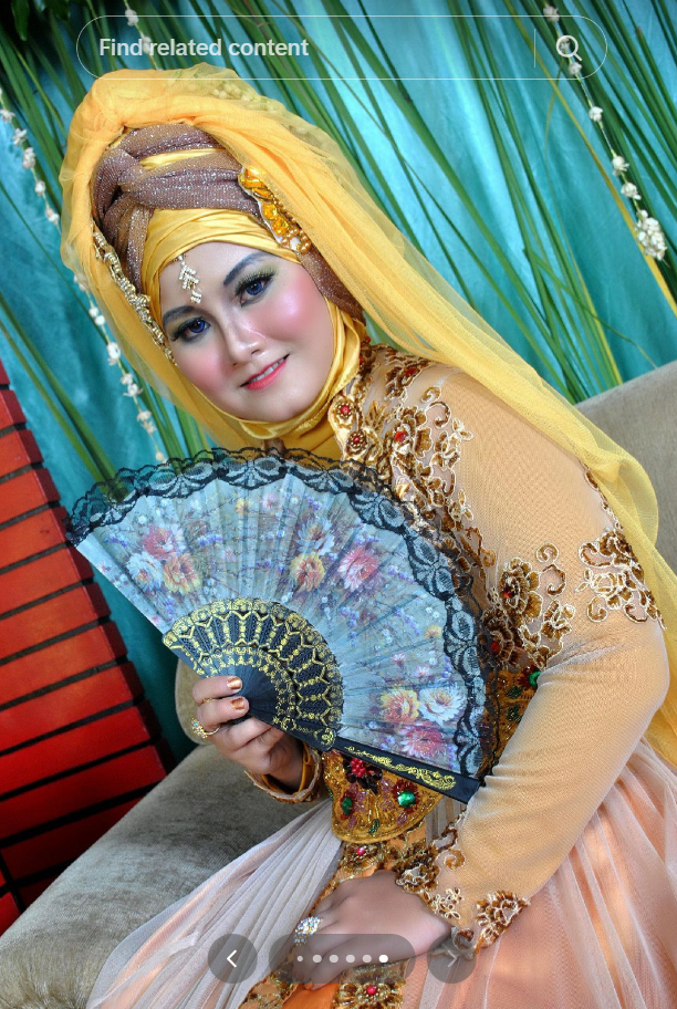 Bongkar Foto Nikahan Jadul, Model Hijab Warna Tabrakan Menjulang Tinggi Dipenuhi Aksesoris Keren Pada Masanya